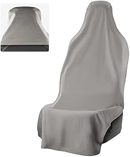 Waterproof SeatShield UltraSport Seat Protector (Gray) - The Original Removable Auto Car Seat Cover - Soft Odor-proof, guards leather or fabric from sweat after sports and exercise