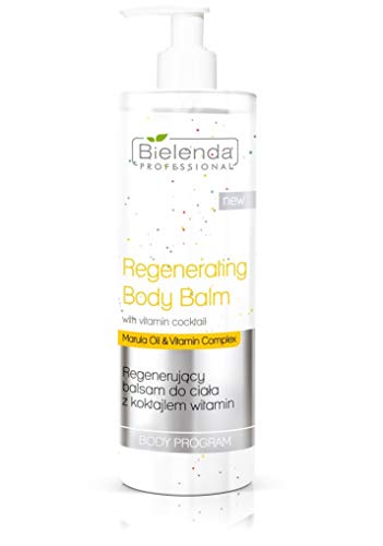 Baume body Bielenda Professional au cocktail de vitamines régénérant en flacon de 490ml