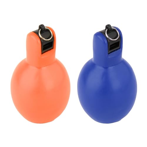 2 Silbatos Deportivos Portátiles a Presión en PVC miniatura 1