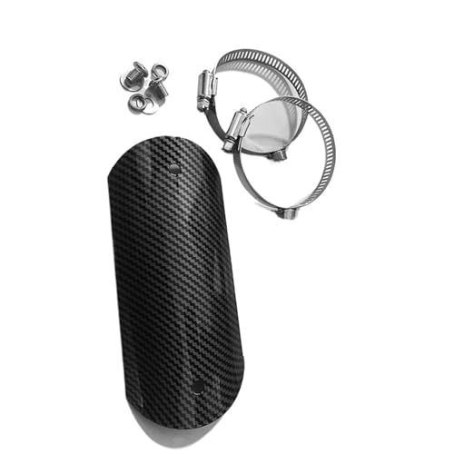 Abrazadera de escape y protector térmico para solucionar quemaduras en motos 6