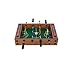 Tischkicker klein aus Holz | Mini Kickertisch | Tischfußball 51 x 31 cm | Fußballspiel für Kinder, Erwachsene | Tischspiel Football | Fußball Geschenke Idee für Fußballfans