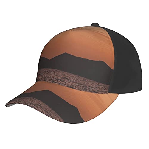 Casquette de baseball ajustable noir pour homme femme chapeau soleil sport outdoor