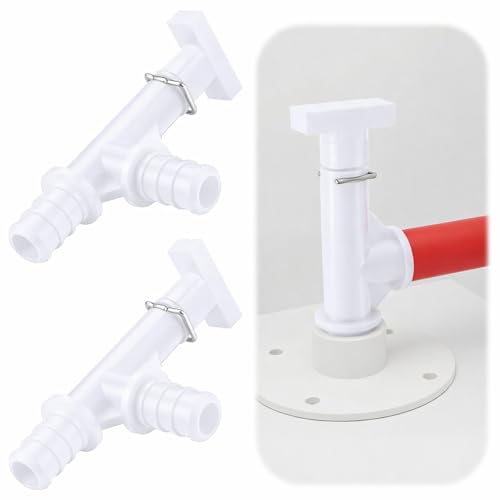 Novabright White Low Point Drain Valve image