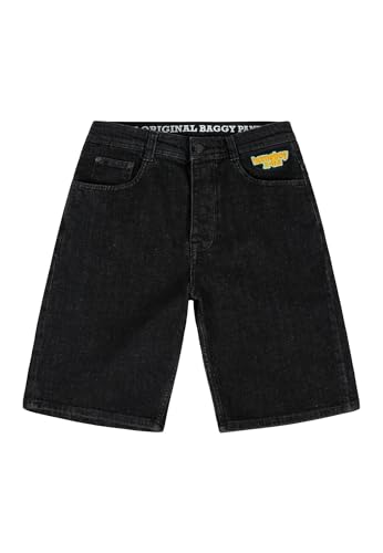 Homeboy x-tra Baggy Shorts au skatepark le confort d'un bermuda large noir