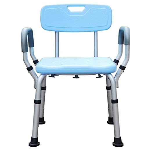 Bath Stools Shower Chair Portable Bath Seat Adjustable Showering Bench White Bathtub Lift Chair with Arms Apply to Elderly Handicap Disabled