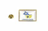  akachafactory pins pin Badge pin\'s Drapeau Pays Carte departement Loire Loir et Chere