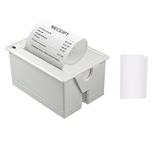 TFixol Módulo de impresora térmica integrado de 58 mm, código de barras, código de barras, compatible con comando de impresión ESC con interfaz USB RS232 TTL