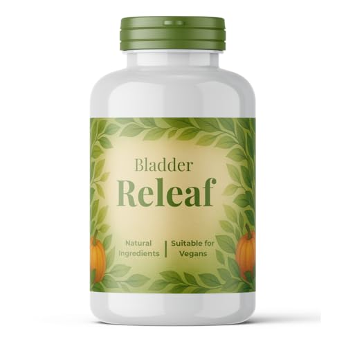 Bladder Releaf – Natural Bladder Support Supplement - Gentle Herbal Formula with Natural Ingredients - Suitable for Vegans