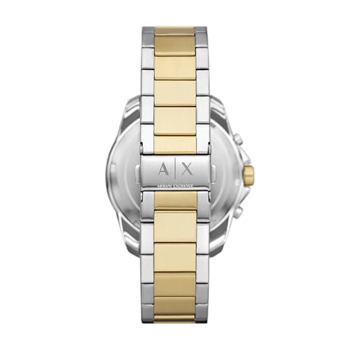 Image of Armani Exchange A|X Dive-Inspired Stainless Steel Watch for Men