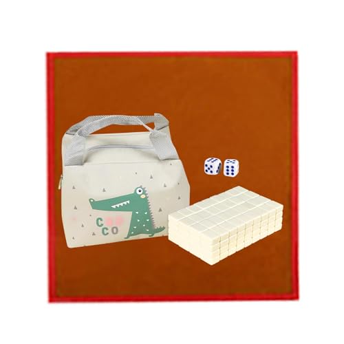 Set Mini Mahjong de Viaje con Estuche Carry para Adultos