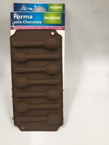 Kit com 4 Modelos Diferente de Forma de Silicone para Chocolate com 12 Cavidades Cada