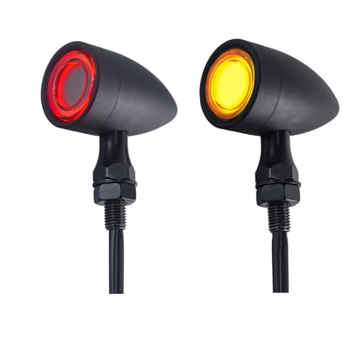 Indicateur lumineux chromé et clignotants LED de moto puissants