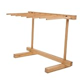 LIFKOME Beukenholz Nudeltrockner Stabiler Pasta Trockner Ständer Wiederverwendbar Platzsparend...