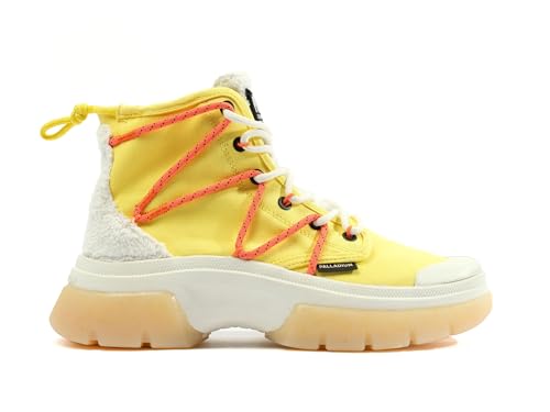 Palladium Men's Sneaker Boots, Yellow, 7.5 AU