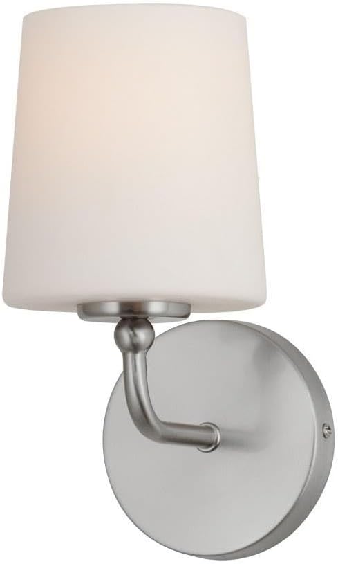 Maxim Bristol - 1 Light Wall Sconce-10 Inches Tall and 5 Inches Wide-Satin Brass Finish