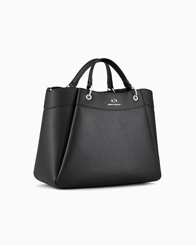 Image of Armani Exchange Women's Wave Shopping Large Bag