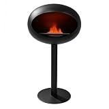 Circular Stand Minimalist Fireplace