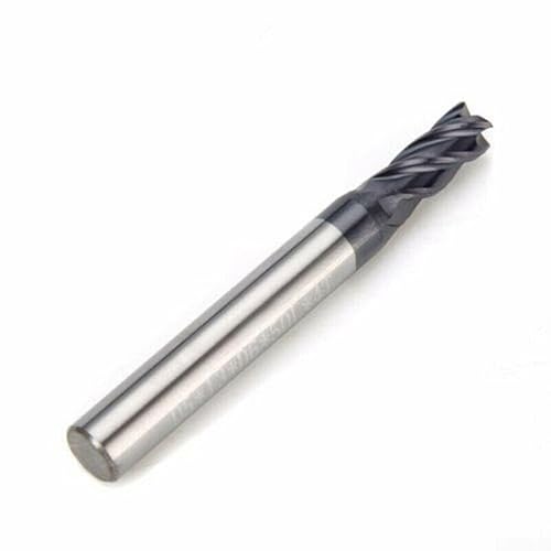 Solid Carbide 4 Teeth Milling Cutter, AlTiN Coated, for Finishing/Roughing (10MM)