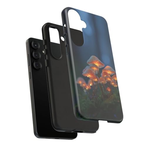 Champignons lumineux coque Galaxy S25 Plus rigide mate