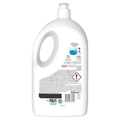 Lenor Flüssigwaschmittel, 100 Waschladungen, Aprilfrisch, Vollwaschmittel, Langanhaltende Frische & Geruchsentfernung Bei Kaltwäsche