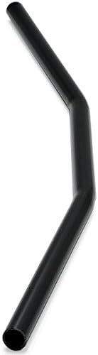 Miniatura 4 de Krator, manubrio para moto de 78 pulgadas, de acero negro, estilo Z-Bar. Apto para Bobber, Cruiser, Cafe Racer Bike
