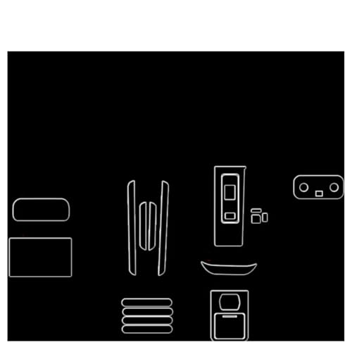 Film TPU AITO M5 autocollant intérieur voiture console centrale protection écran