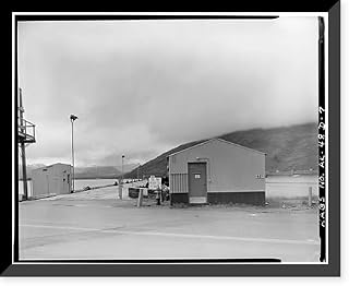 Historic Framed Print, U.S. Coast Guard Station, Fuel Pier, Womens Bay, St. Paul Harbor, Kodiak, Kodiak Island Borough, AK - 7, 17-7/8" x 21-7/8"