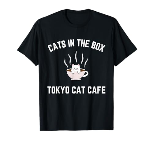 Cats In The Box - Tokyo Cat Cafe Men Women T-Shirt