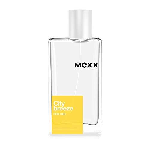 Mexx City Breeze For Her – Eau de Toilette Natural Spray – fruchtig-blumiges Damen Parfüm für den Sommer – 1er Pack (1 x 50ml)