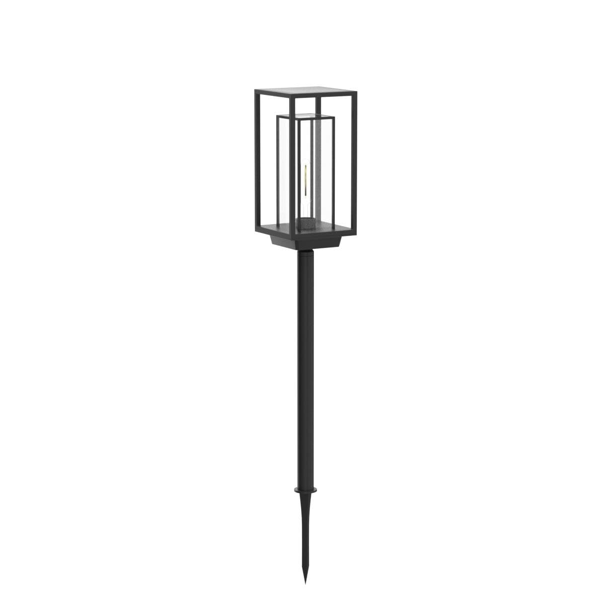 Lampade solari per esterni da giardino, confezione da 2 lampade moderne solare con tempo di lavoro più lungo, estremamente luminose, IP65, impermeabile, decorazione
