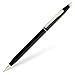 Cross Classic Century Classic Black 0.7mm Pencil with 23KT Gold-Plated Appointments