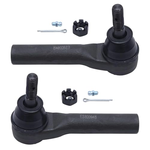Image of Detroit Axle - 4pc Front End Suspension Kit for 2014-2018 Chevrolet Silverado 1500 GMC Sierra 1500, Tahoe Suburban Yukon XL Cadillac Escalade ESV, 2 Lower Control Arms with Ball Joint 2 Outer Tie Rods