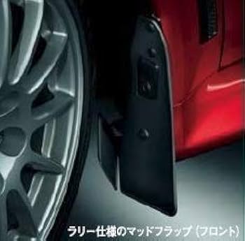 最終値下げランエボ マッドフラップ三菱純正 LANCER EVOLUTIONX 赤泥
