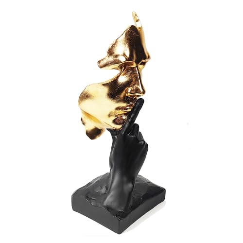Estatua Thinker Decorativa de Resina Moderna 12.2 cm Alto