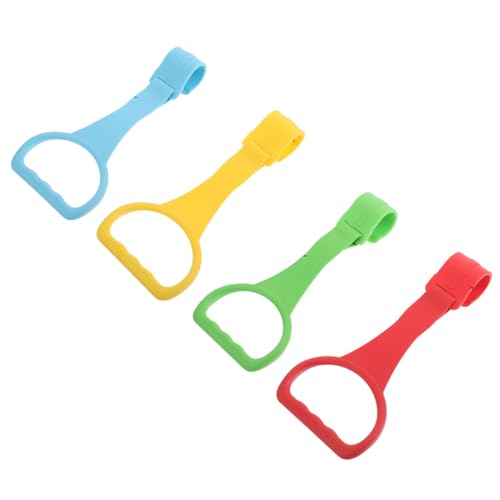 FUNOMOCYA 4 pezzi Anelli per Imparare Stare in Piedi per Lettino Colori Vivaci Accessori Sicuri per Box Gioco Ragazzo Ragazza e Ragazza Supporto per Trazione e Sviluppo Autonomia