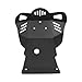 KKZOL Motorcycle Skid Plate Replacement for Honda XR150L XR150 L 2017-2025 Under Engine Protection Aluminum Bash Plate(Black)