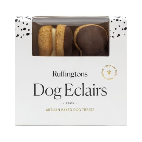 Ruffingtons Dog Eclairs 2pk, 4 count (Pack of 1)