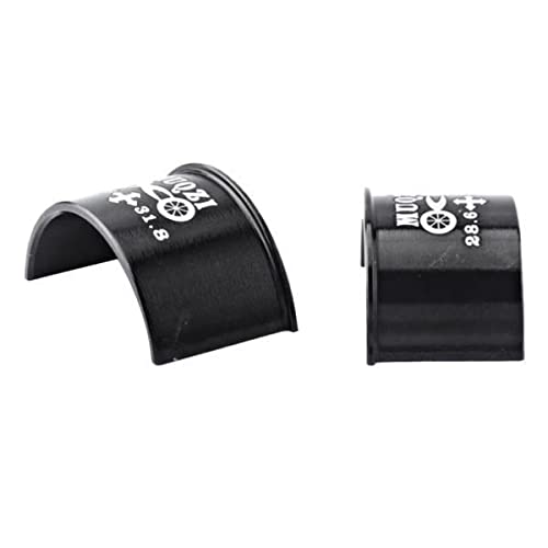 4xBike Handlebar Shims Conversion 28.6mm Handlebar to 31.8mm Reducer Stem | Sporting Goods | Cycling | Bicycle Components & Parts | Handlebars