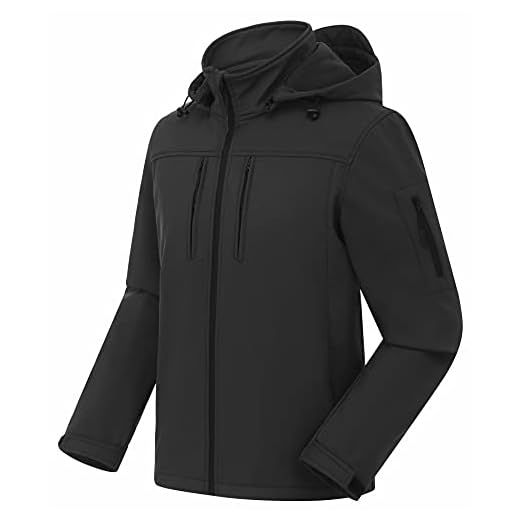 Men's Reflective Safety Soft Shell Jacket