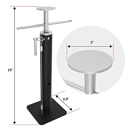 Image of Heavy Duty RV Slide Out Support - Adjusts from 19 inch to 42 inch, 5000 lbs Capacity Each, Set of 2 | Heavy-duty RV slide out stabilizer jacks with 5,000 lbs capacity per support. Adjustable height from 19 inch to 42 inch. Set of 2.