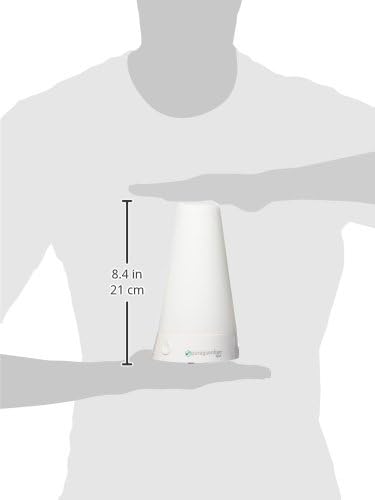 PureGuardian 300ml Output per Day Ultrasonic Cool Mist Aromatherapy Essential Oil Diffuser with Color Changing Light, SPA101WCA, White — view 5