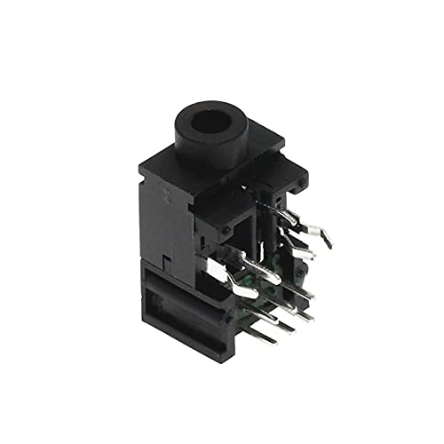 500PCS 3.5mm Female Audio Connector 11 Pin DIP Headphone Jack Socket PJ-317A