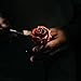 MakuliSmit Hand Forged Wrought Iron Rose - Romantic Metal Gift of Everlasting Love - 6th Year Wedding Anniversary Surprise for Her