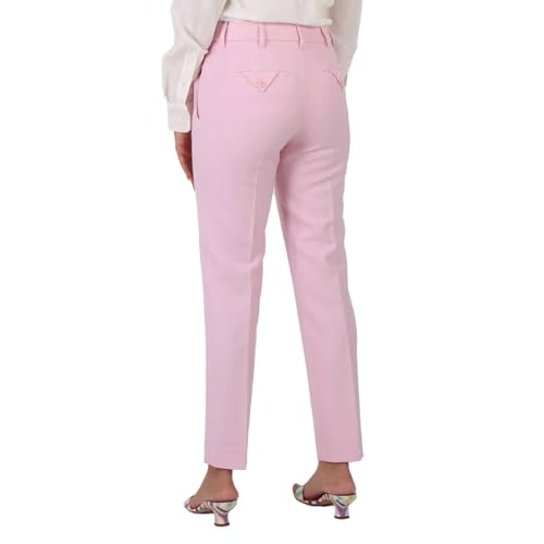 BURBERRY Ladies Pale Candy Pink Straight-Leg Tailored Trousers, Brand Size 8 (US Size 6)4