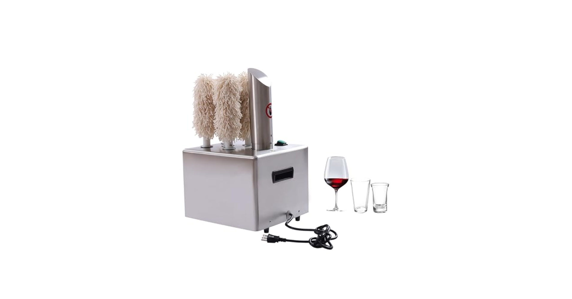 Amazon.com: YIYIONCE Commercial Wine Glass Polisher 2-in-1