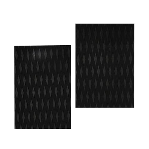 Fuhiueos 2Pcs Trimmable Surfboard Traction Pad Nonslip Surfboard Skimboard Traction Pad Nonslip Deck Grip Tail Pad Enduring