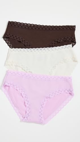 Image of Natori womens Bliss Girl Brief 3-pack Panties, Bliss Girl Brief 3-pack Panties