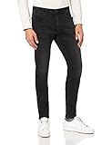 Authentische Waschung Cross Herren Scott Jeans, Schwarz, 31W / 30L EU