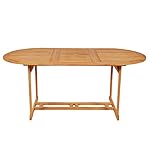 Patioco Garten-Essgruppe Teak massiv 9-teilig Creme
