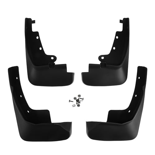 Image of Mud Flap Splash Guard with Mount Accessories for Ford Edge 2015-2018 / Front & Rear Side Mud Guards /Durable / 1 Set